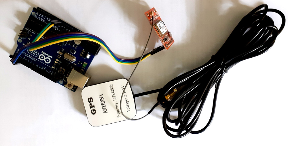 Neo6M GPS Arduino