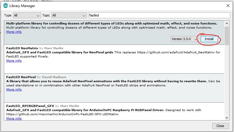 Marc's Blog: arduino - FastLED::NeoMatrix library: how to do Matrices with  FastLED and Adafruit::GFX