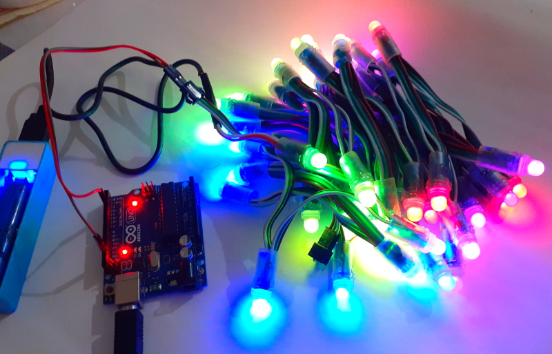 Arduino Pixel LED Completed
