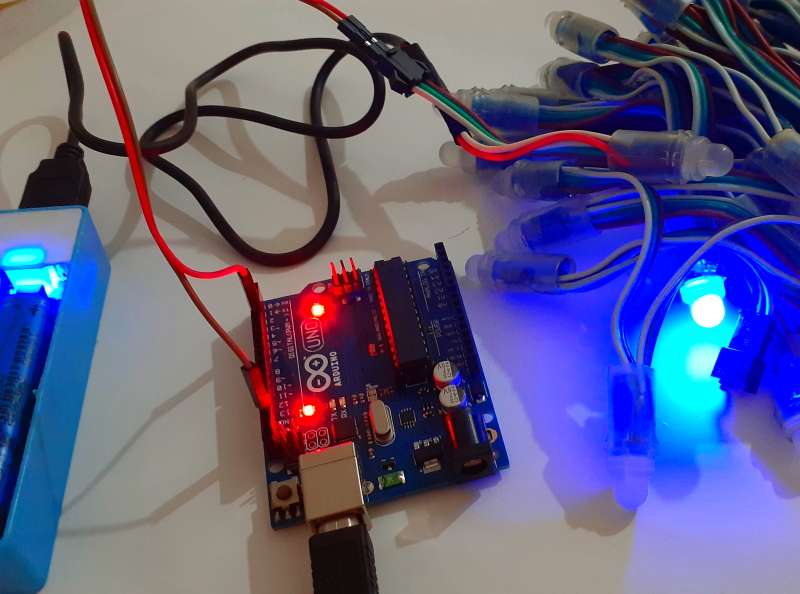Arduino Pixel LED Sketch Output