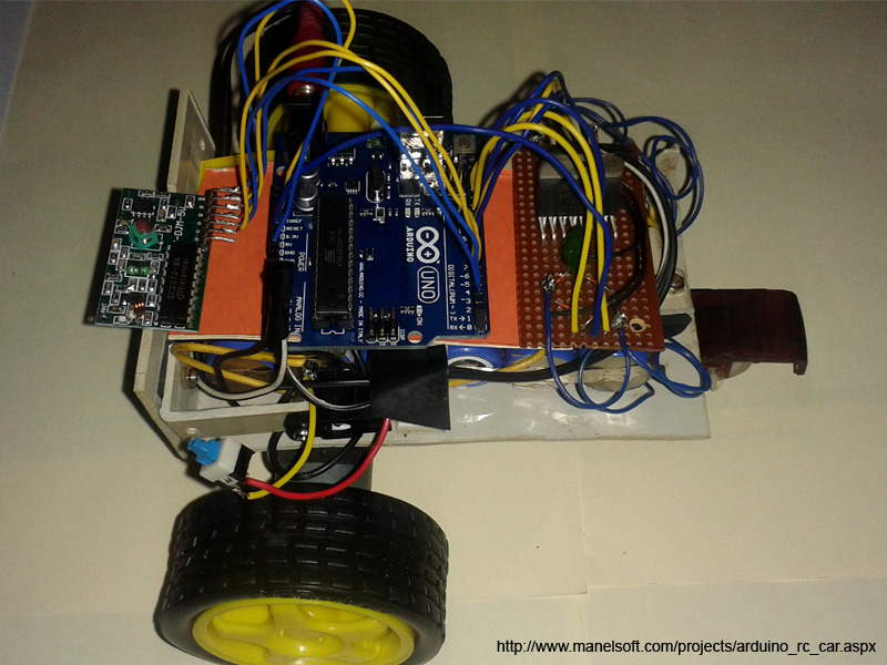 Arduino Remote Controller Car