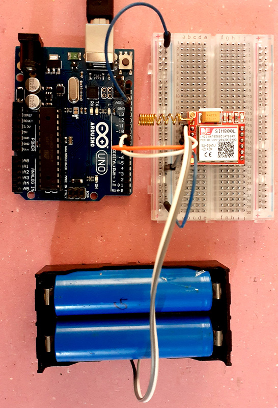Arduino SIM800L Basic Setup Actual