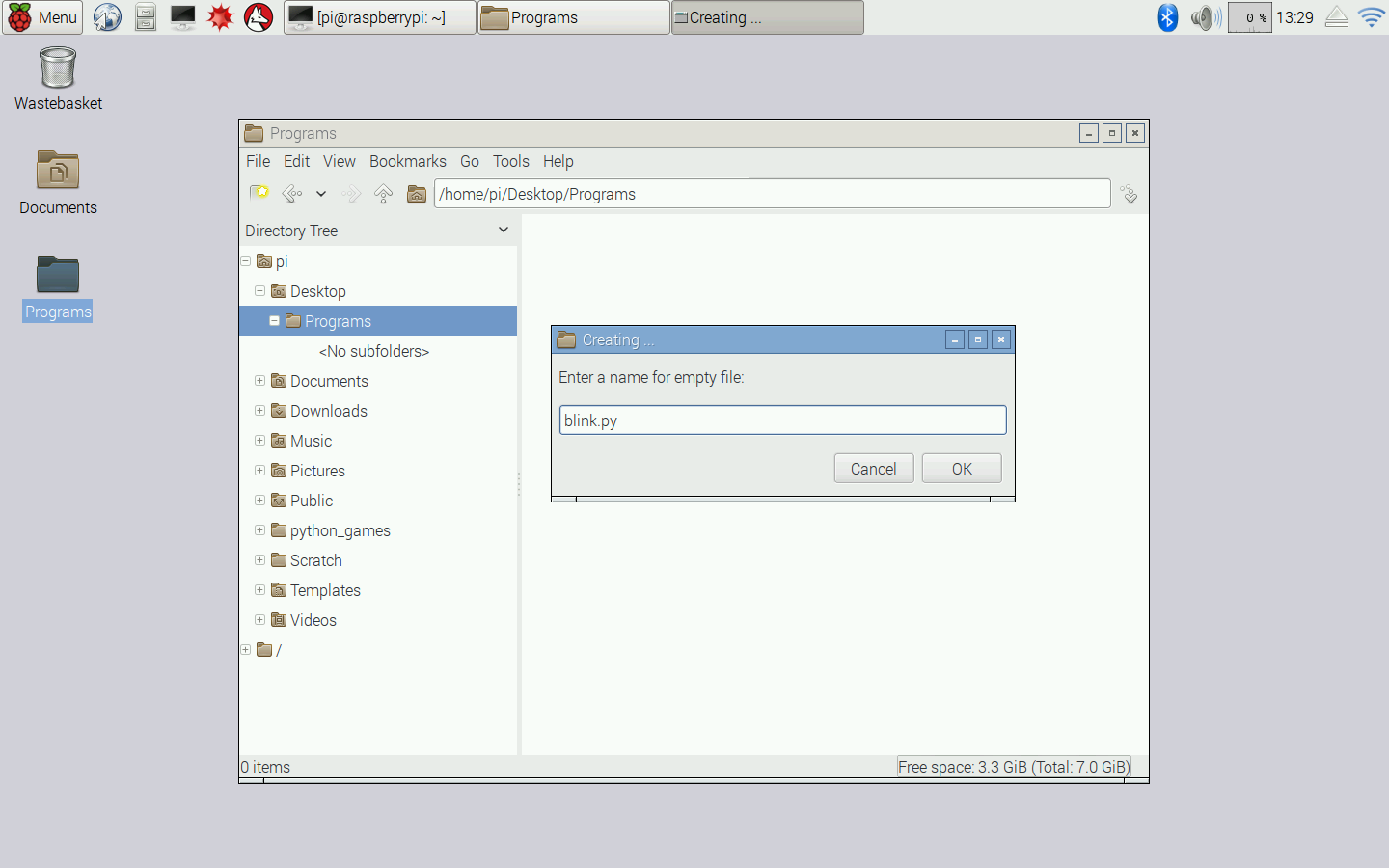 raspberry pi file save denied in geany editor raspberry pi file save denied in geany editor